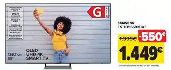Carrefour SAMSUNG TV TQ55S92CAT oferta