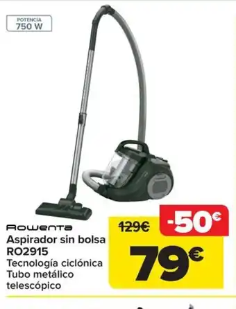 Carrefour Aspirador sin bolsa RO2915 oferta
