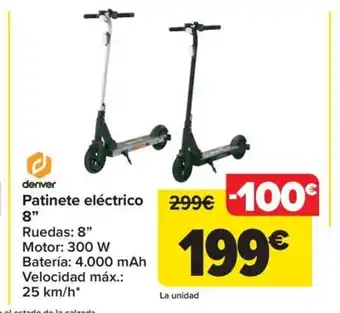Carrefour Patinete eléctrico oferta