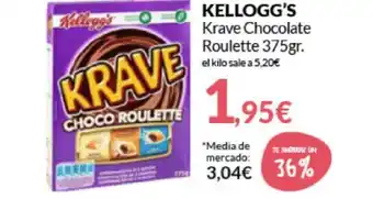 PrimaPrix Kellogg's Krave Chocolate Roulette 375gr. oferta