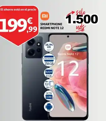 Alcampo SMARTPHONE REDMI NOTE 12 oferta