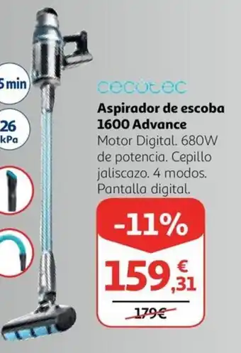 Alcampo Aspirador de escoba 1600 Advance oferta