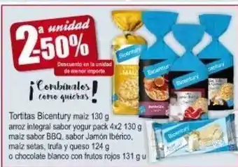 FROIZ Bicentury Tortitas maíz 130 g oferta