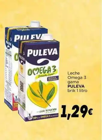 Supermercados Piedra Puleva Leche Omega 3 Gama oferta