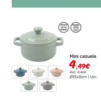 Mini cazuela 15x9cm
