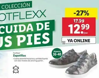 Lidl Zapatillas foorfleexx oferta