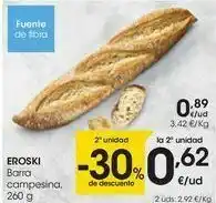 Eroski Barra campesina eroski, 260 g oferta