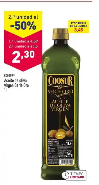 ALDI Coosur Aceite de Oliva Virgen Serie Oro 1 L oferta