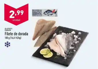 ALDI Flete Filete de Dorada 180 g oferta