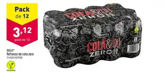 ALDI Quelly Refresco de cola zero 12 x 0,33 oferta