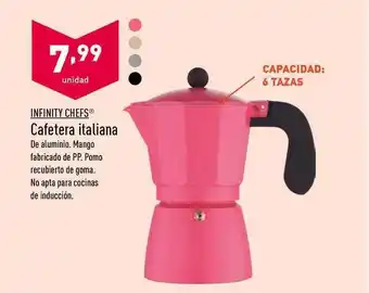 ALDI Infinity Chefs Cafetera Italiana oferta
