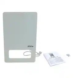 Brico Depôt Toallero calefactor eléctrico 2000w cristal templado y display led oferta