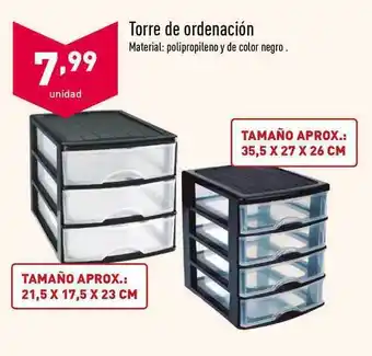 ALDI Torre de ordenación oferta