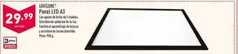 ALDI Lightzone Panel LED A3 930 g oferta