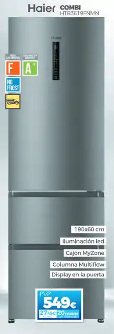 Electrocash Haier Combi HTR3619FNMN oferta