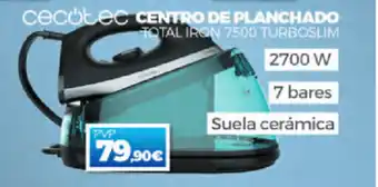 Electrocash Centro De Planchado Total Iron 7500 Turboslim oferta