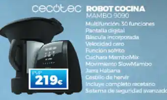 Electrocash Cecotec Robot Cocina Mambo 9090 oferta