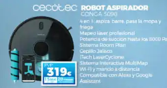 Cecotec Robot Aspirador Conga 5090