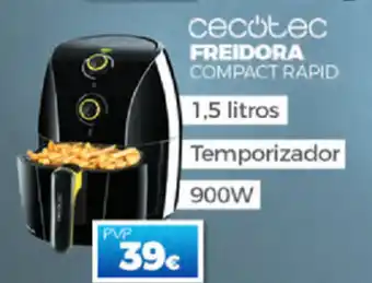 Electrocash Cecotec Freidora Compact Rapid oferta