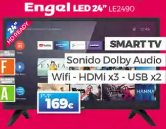 Electrocash Engel LED 24" LE2490 oferta