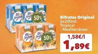 Hiper Usera Bifrutas Original 6x200ml oferta