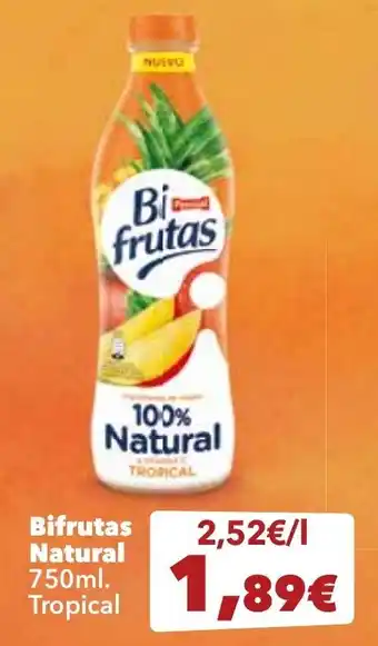 Hiper Usera Bifrutas Natural Tropical 750ml oferta