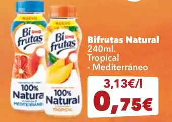 Hiper Usera Bifrutas Natural Tropical 240ml oferta