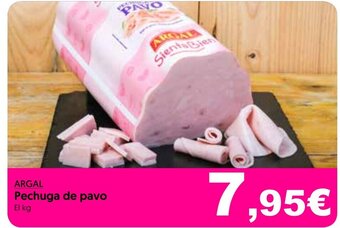 Hiper Usera Argal Pechuga de pavo oferta