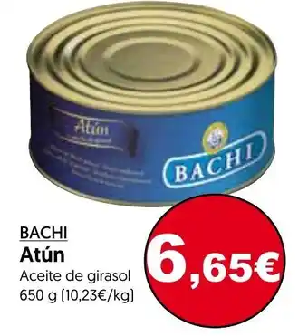 Hiper Usera Bachi Atún 650g oferta