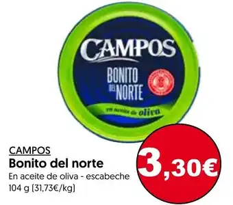 Hiper Usera Campos Bonito del norte 104g oferta