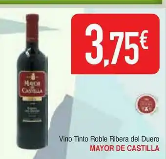 Masymas Mayor De Castilla Vino Tinto Roble Ribera Del Duero oferta