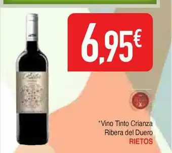 Masymas Rietos Vino Tinto Crianza Ribera Del Duero oferta