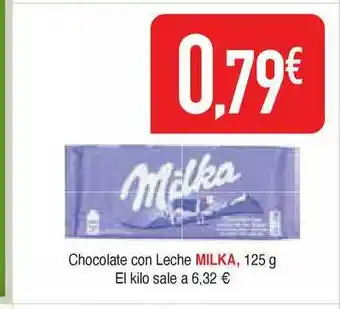 Masymas Milka Chocolate Con Leche 125g oferta