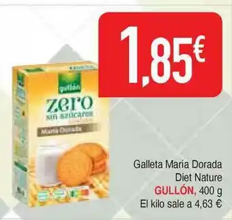 Masymas Gullón Galleta María Dorada Diet Nature 400g oferta
