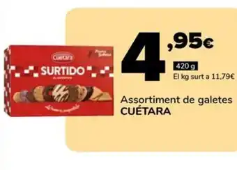 Supeco Assortiment de galetes CUÉTARA oferta