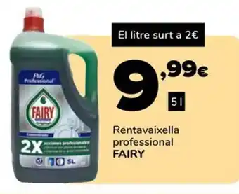 Supeco Rentavaixella professional FAIRY oferta