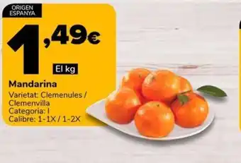 Supeco Mandarina oferta