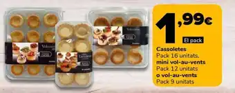 Supeco Cassoletes Pack 16 unitats oferta