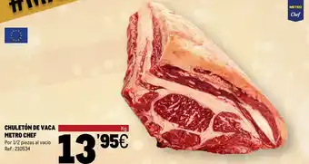 Makro CHULETÓN DE VACA METRO CHEF oferta