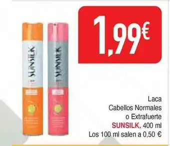 Masymas Sunsilk Laca Cabellos Normales O Extrafuerte 400ml oferta