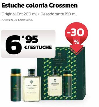 AhorraMas Estuche colonia Crossmen oferta
