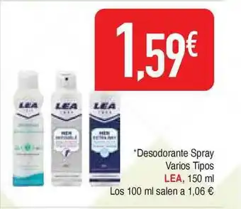 Masymas Lea Desodorante Spray Varios Tipos 150ml oferta