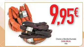 Masymas Casa Milia Chorizo O Morcilla Ahumada oferta