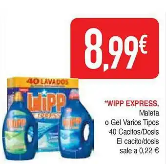 Masymas Wipp Express Maleta O Gel oferta