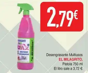 Masymas El Milagrito Desengrasante Multiusos 750ml oferta