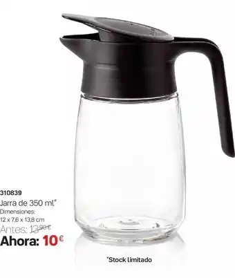Tupperware Jarra De 350 ml oferta