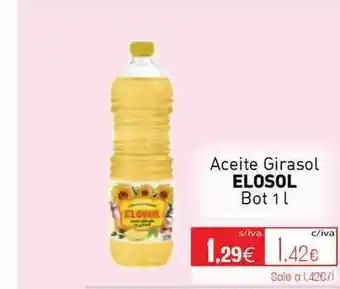 Cuevas Cash Elosol Aceite Girasol 1L oferta