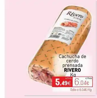 Cuevas Cash Rivero Cachucha De Cerdo Prensada oferta