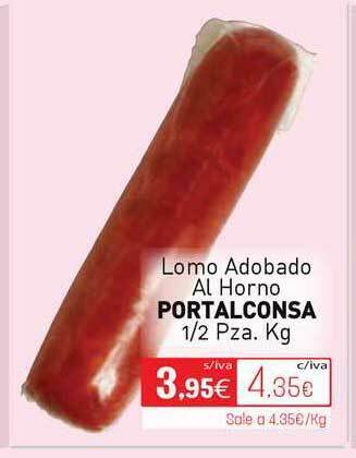Cuevas Cash Portalconsa Lomo Adobado Al Horno oferta
