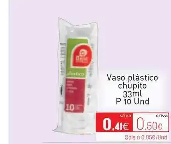 Cuevas Cash Vaso Plástico Chupito 33ml oferta